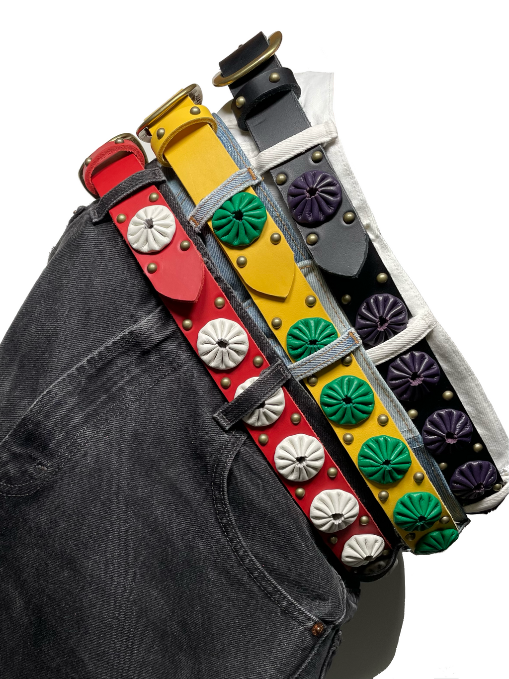 YO-YO QUILTED BELT